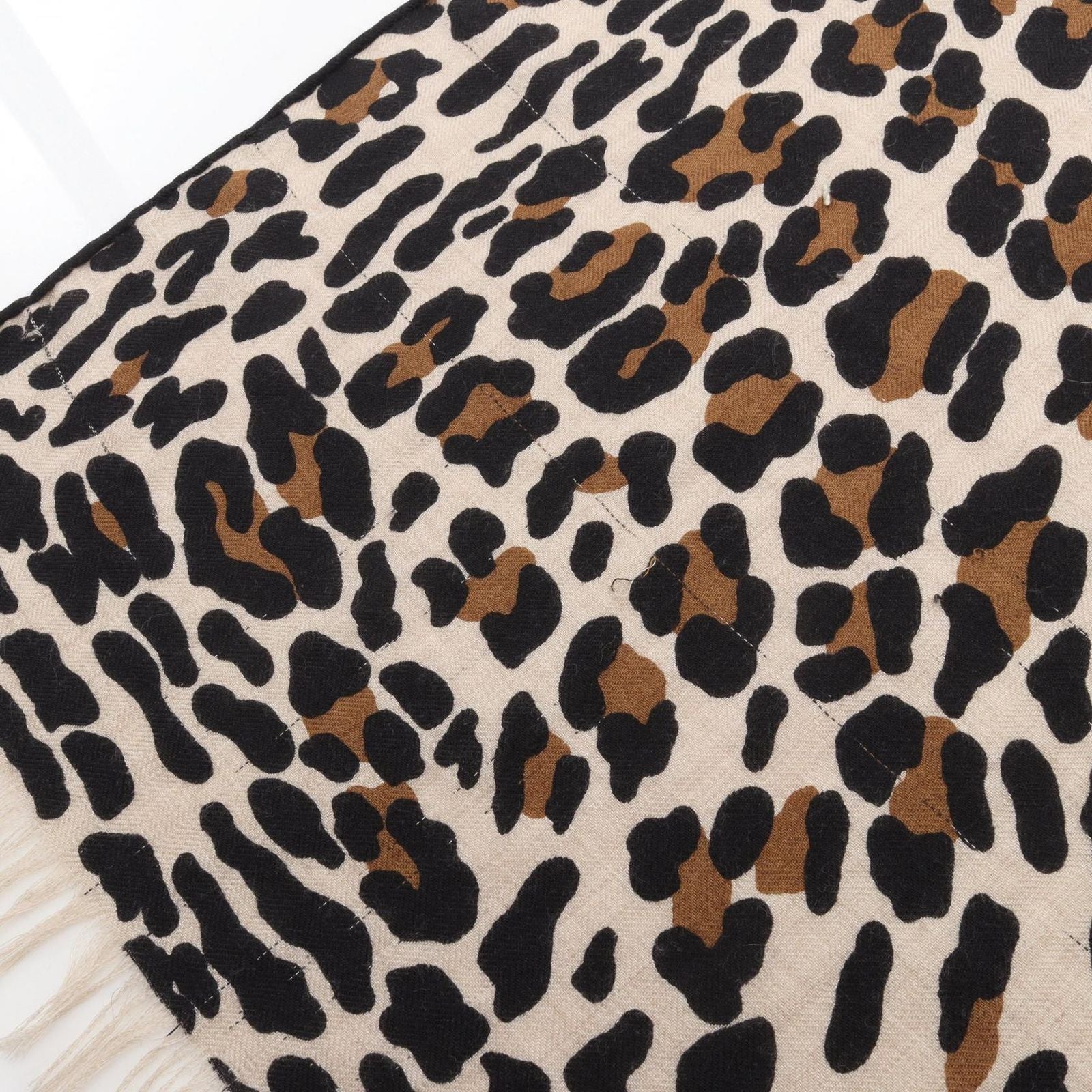 Hermes Shawl Leopard Silk Scarf — view 9