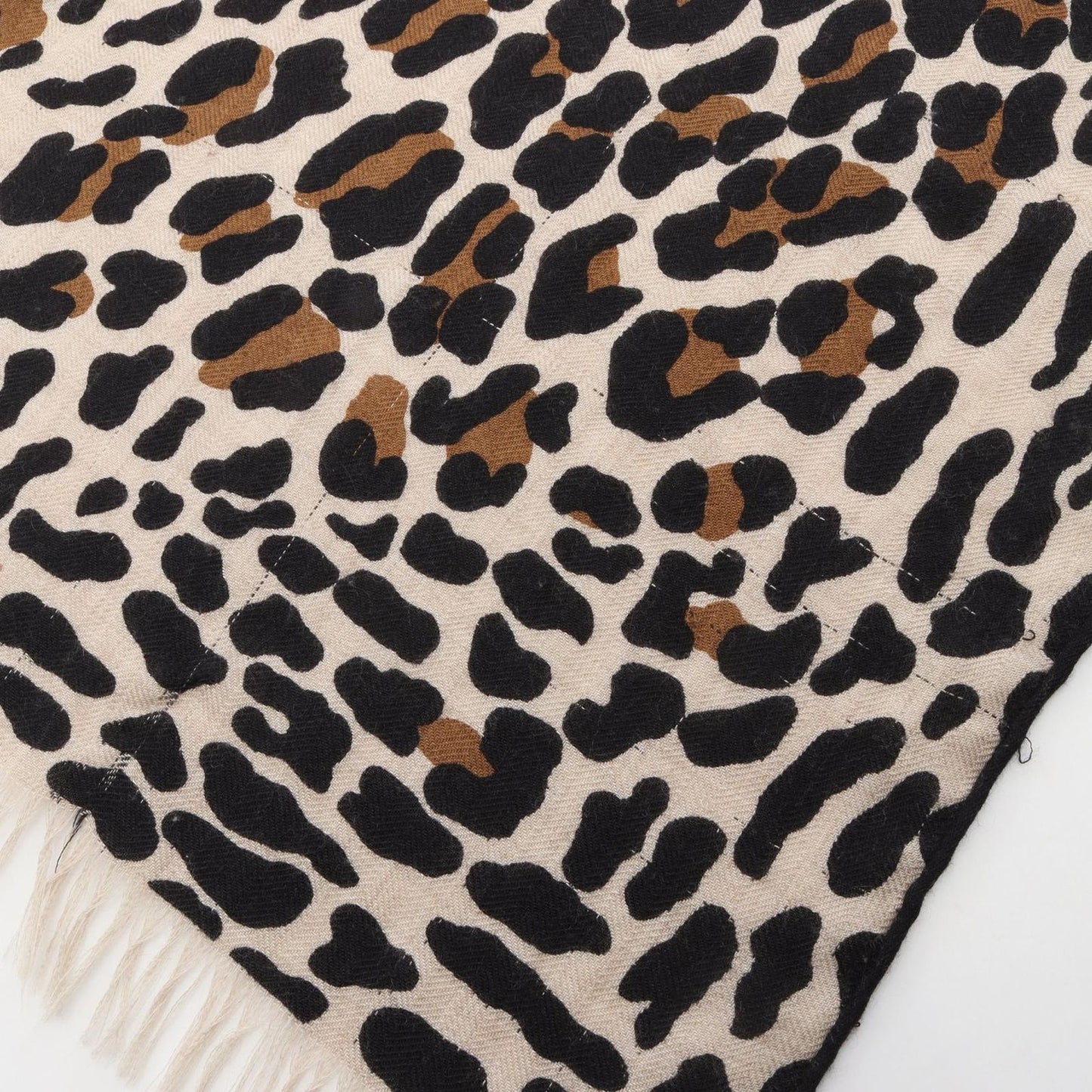 Hermes Shawl Leopard Silk Scarf — view 8