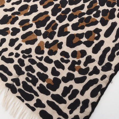 Hermes Shawl Leopard Silk Scarf — view 8