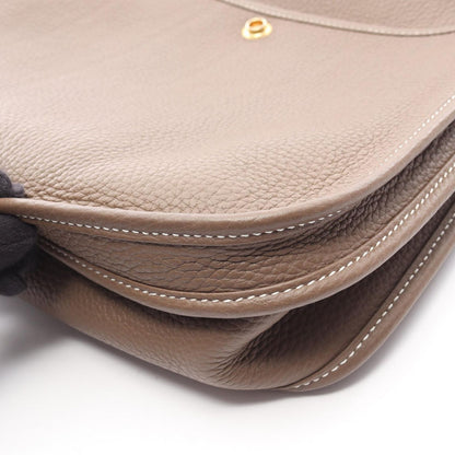 Hermes Shoulder Bag Evelyne 3 Trois PM Etoupe — view 6