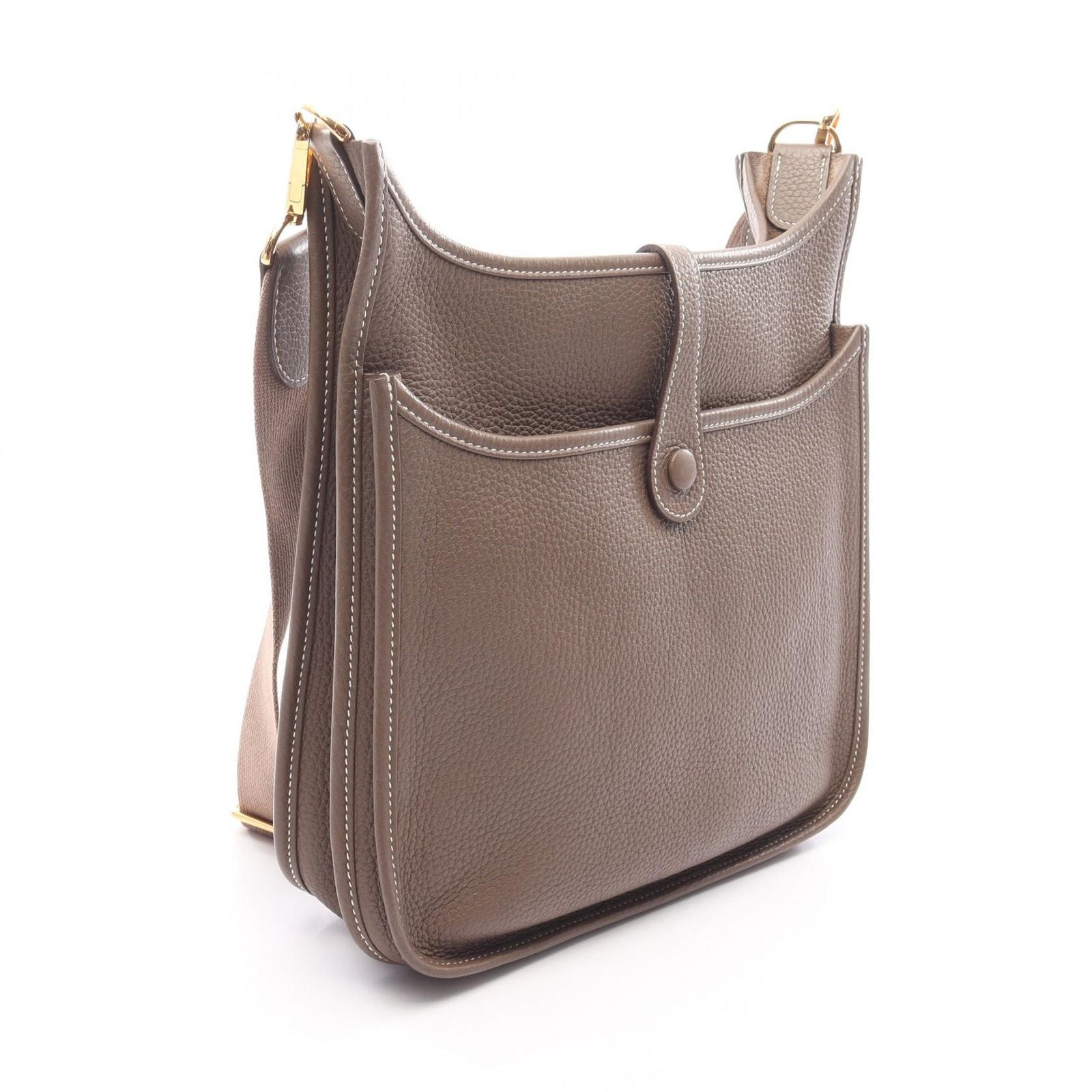 Hermes Shoulder Bag Evelyne 3 Trois PM Etoupe — view 2