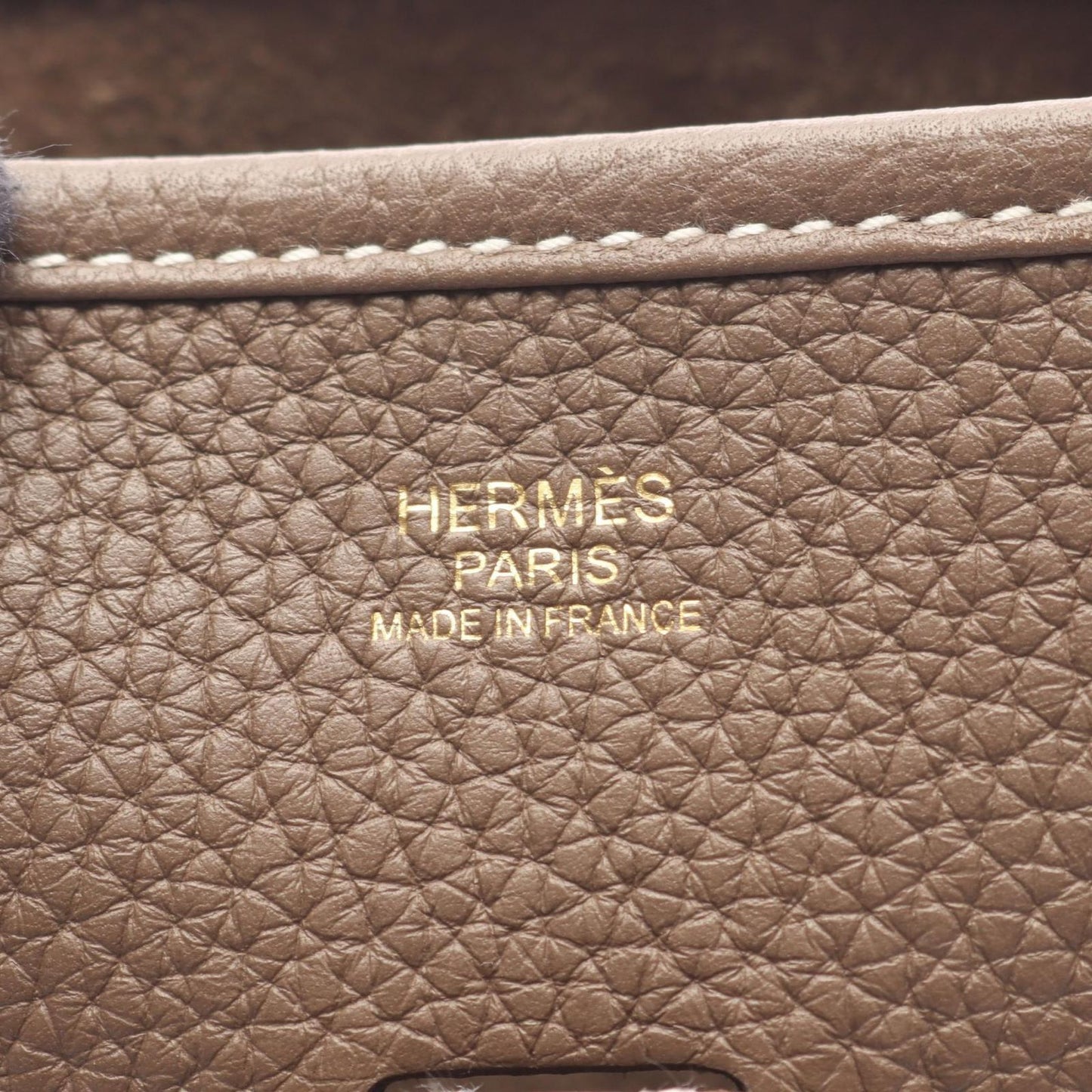 Hermes Shoulder Bag Evelyne 3 Trois PM Etoupe — view 4