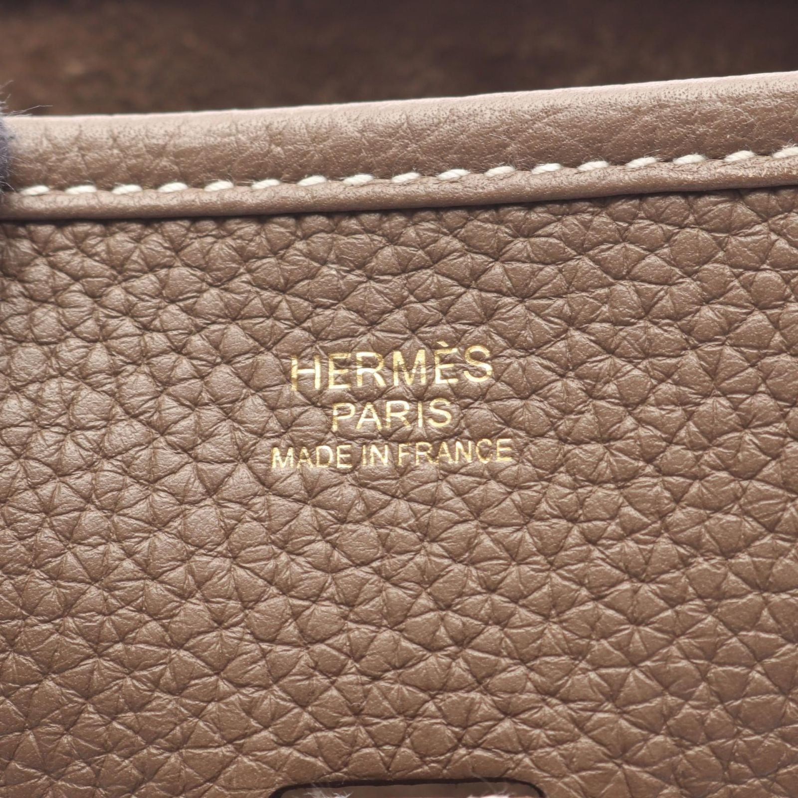 Hermes Shoulder Bag Evelyne 3 Trois PM Etoupe — view 4