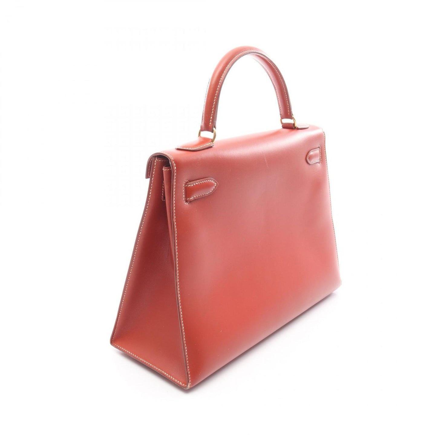 Hermes Handbag Kelly 32 Sellier 2-Way Brick Calf — view 2