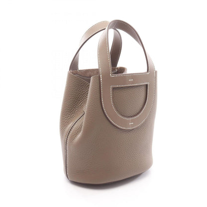 Hermes Handbag in the Loop 18 Etoupe Leather — view 2