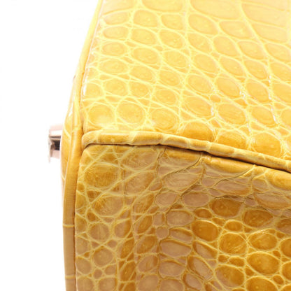 Hermes Handbag Birkin 30 Joan Ambre Exotic Cles the — view 7