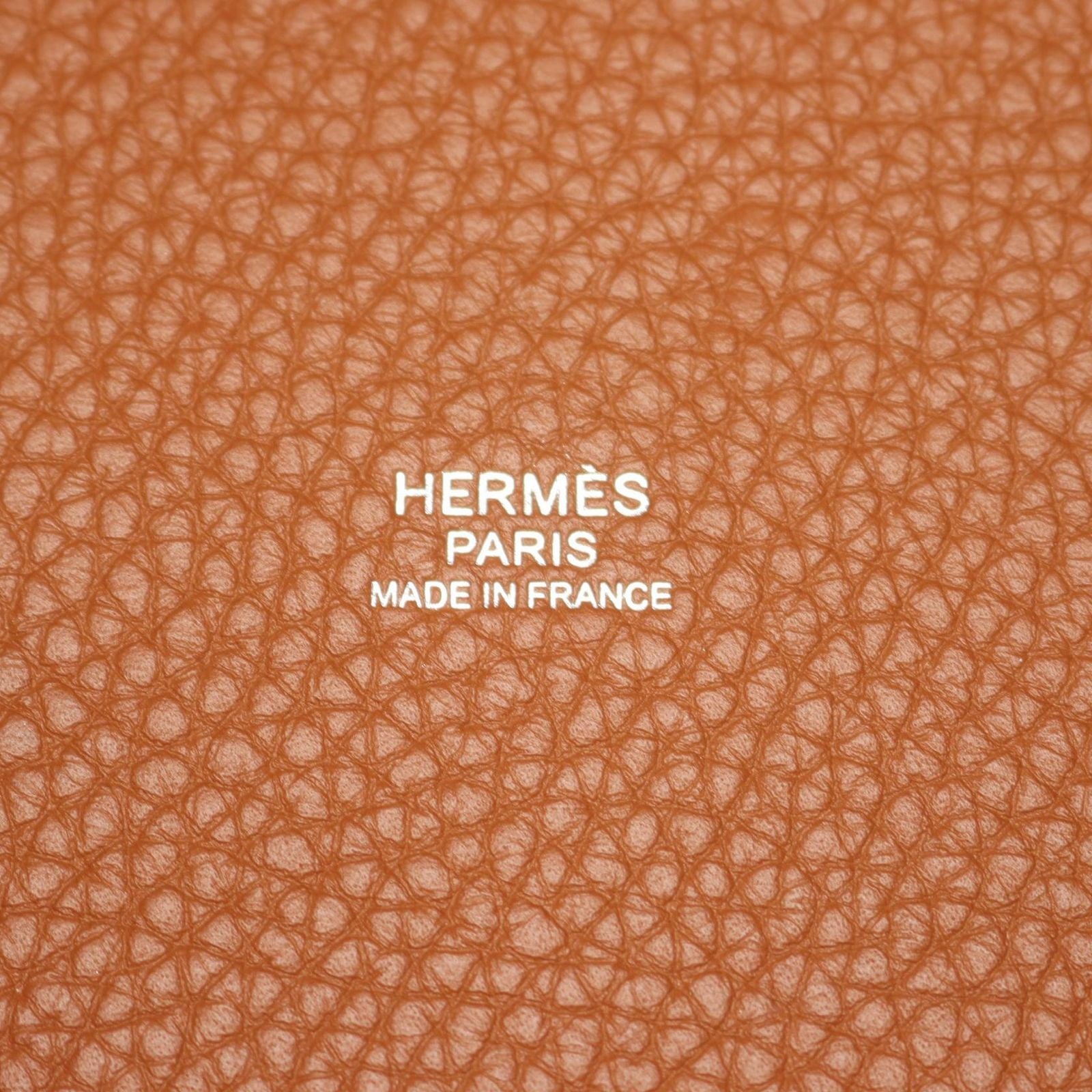Hermes Handbag Picotin Lock PM Gold Leather — view 4