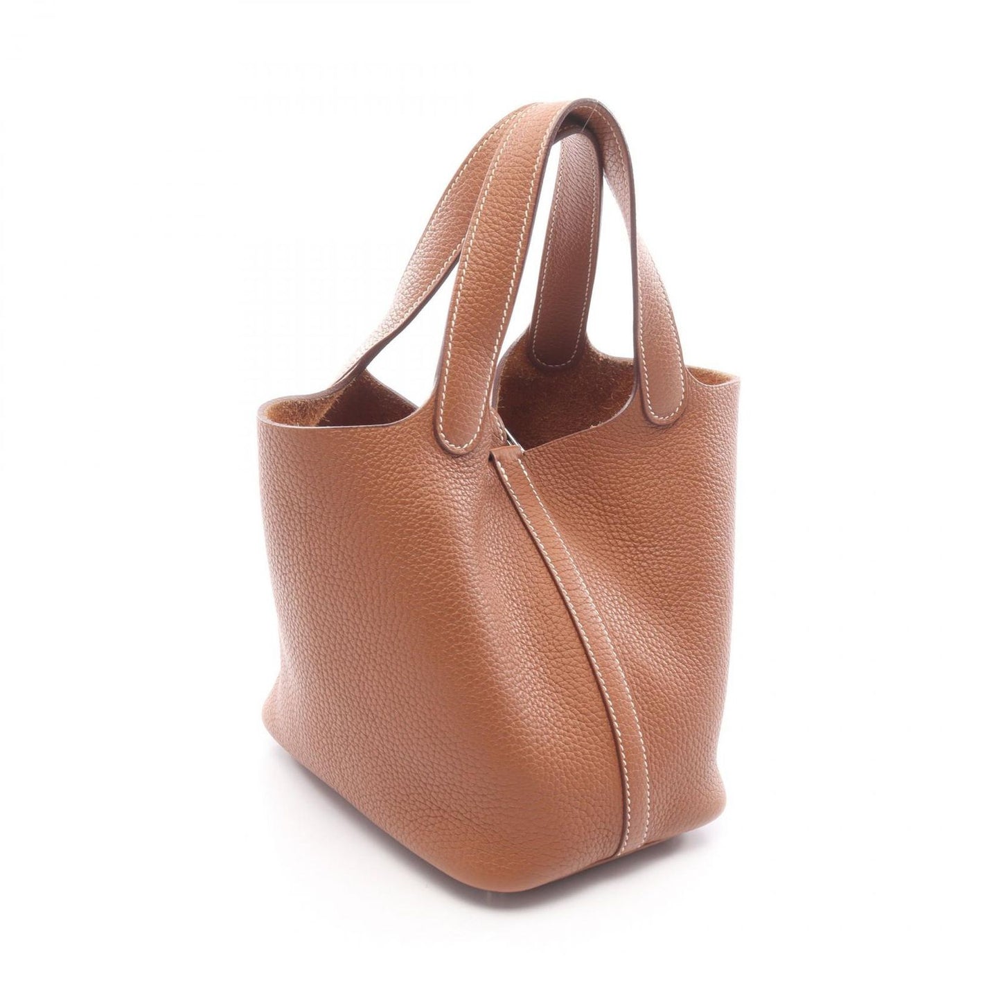 Hermes Handbag Picotin Lock PM Gold Leather — view 2