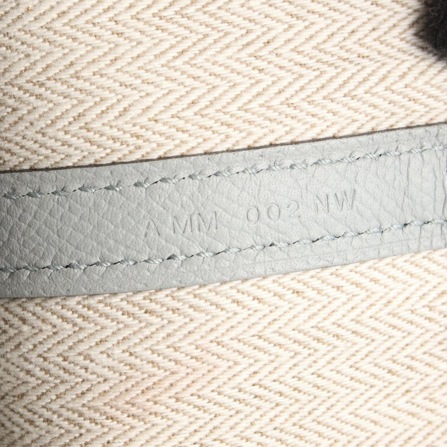 Hermes Tote Garden Party TPM Blue Gracie Leather Calf — view 5