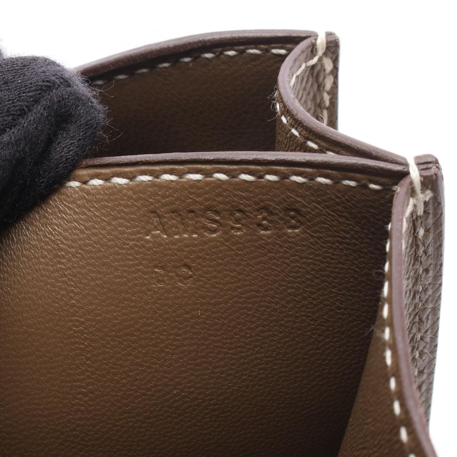 Hermes Shoulder Bag Constance 3 Mini Etoupe Leather Calf — view 5