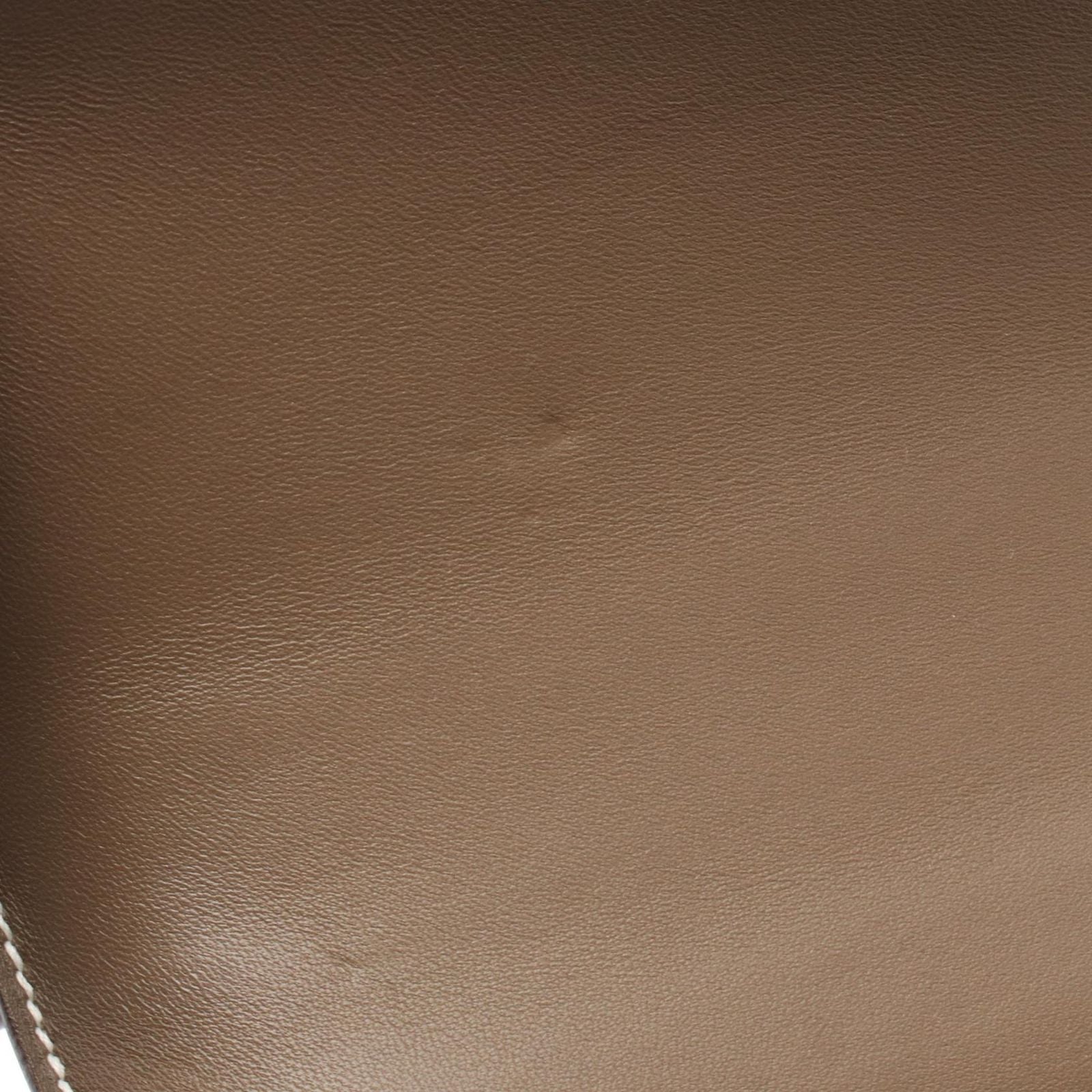 Hermes Shoulder Bag Constance 3 Mini Etoupe Leather Calf — view 6