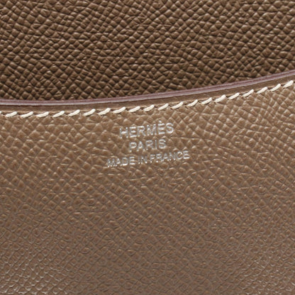 Hermes Shoulder Bag Constance 3 Mini Etoupe Leather Calf — view 4