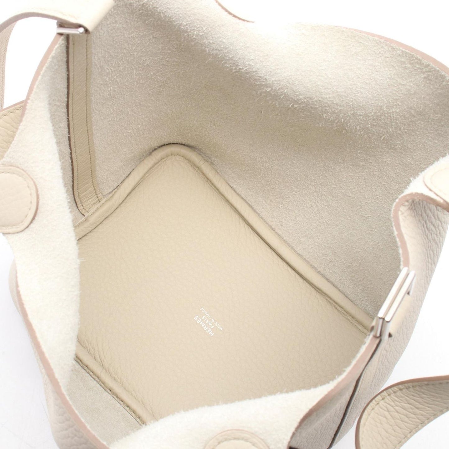 Hermes Handbag Picotin Lock PM Beton Leather — view 3