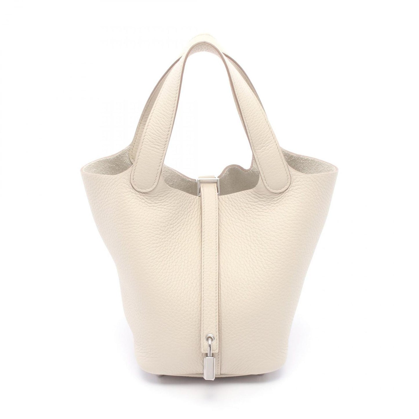 Hermes Handbag Picotin Lock PM Beton Leather