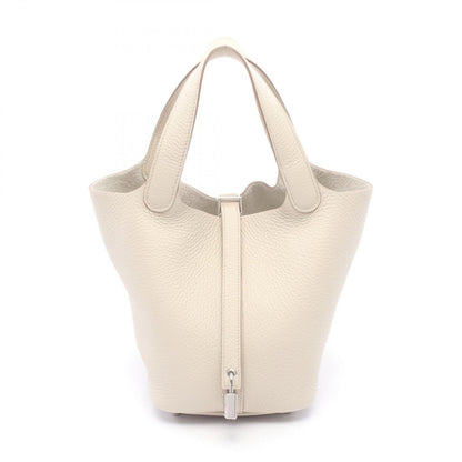Hermes Handbag Picotin Lock PM Beton Leather