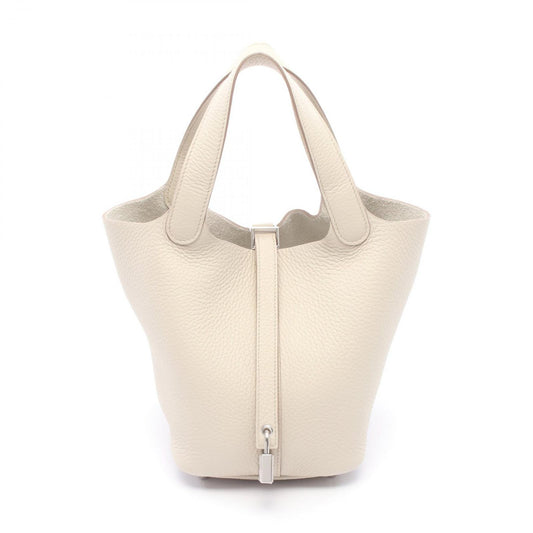 Hermes Handbag Picotin Lock PM Beton Leather