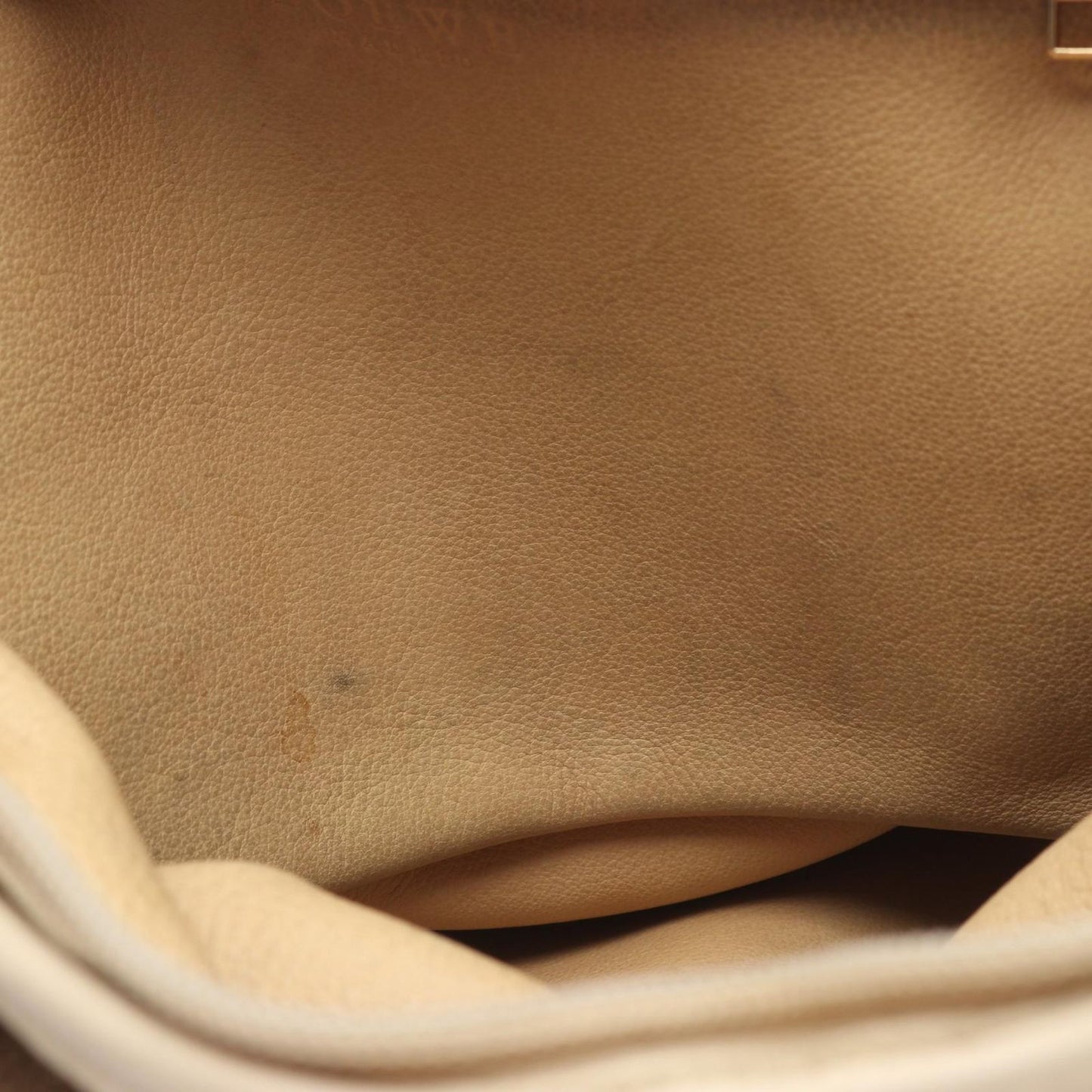 Loewe Shoulder Bag Anagram Beige Suede Leather — view 5