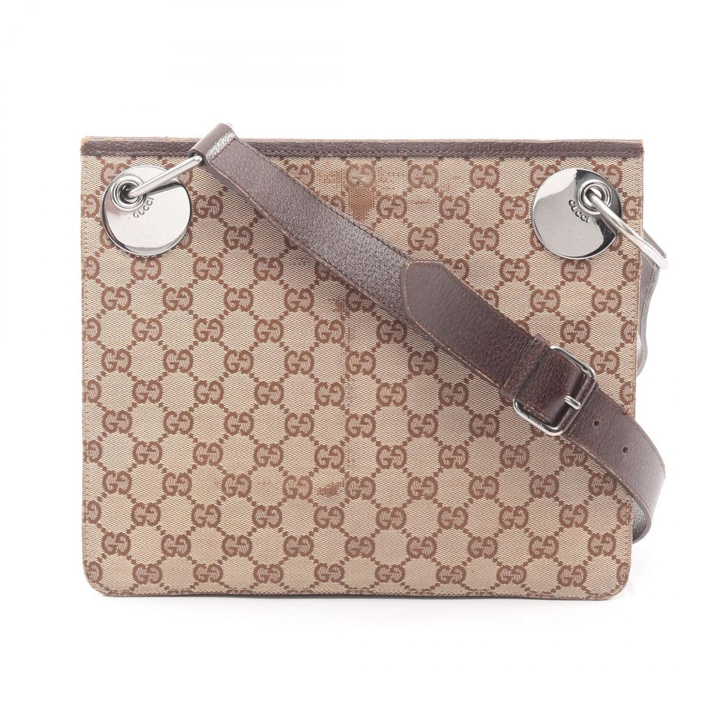Gucci Shoulder Bag GG Canvas Beige