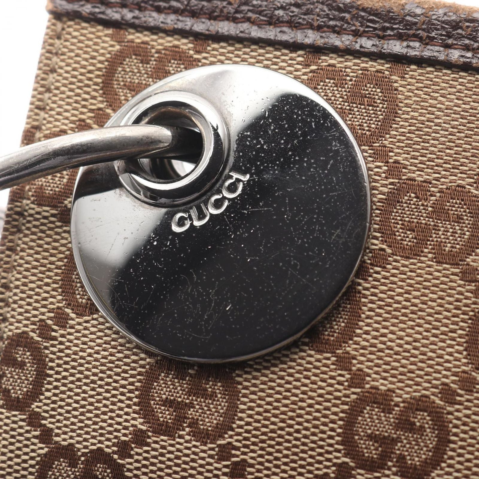 Gucci Shoulder Bag GG Canvas Beige — view 7