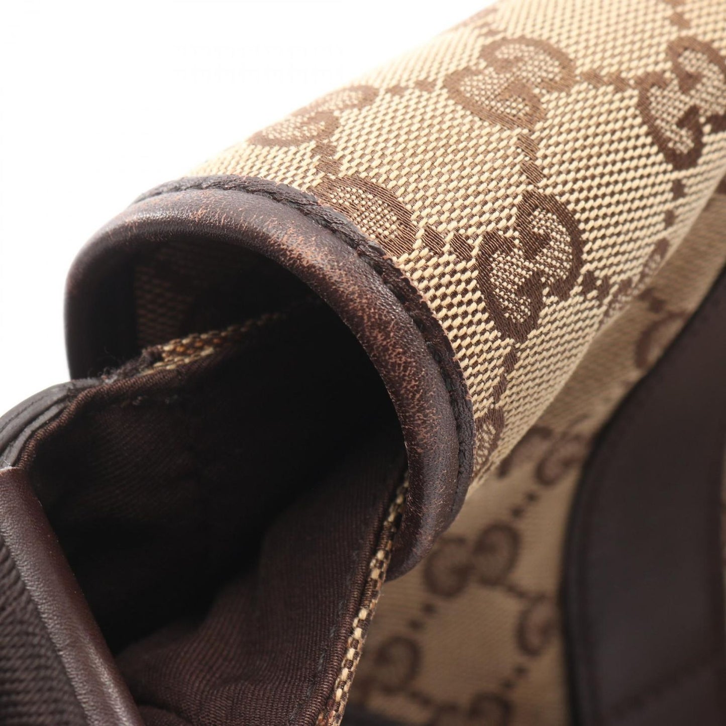 Gucci Shoulder Bag GG Canvas Beige — view 9