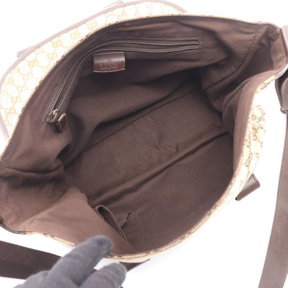 Gucci Shoulder Bag GG Canvas Beige — view 3