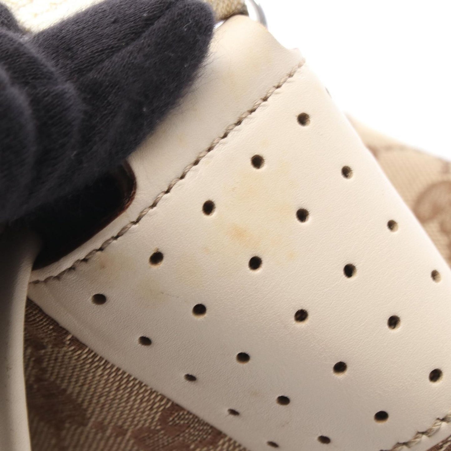 Gucci Shoulder Bag GG Canvas Beige Ivory — view 9