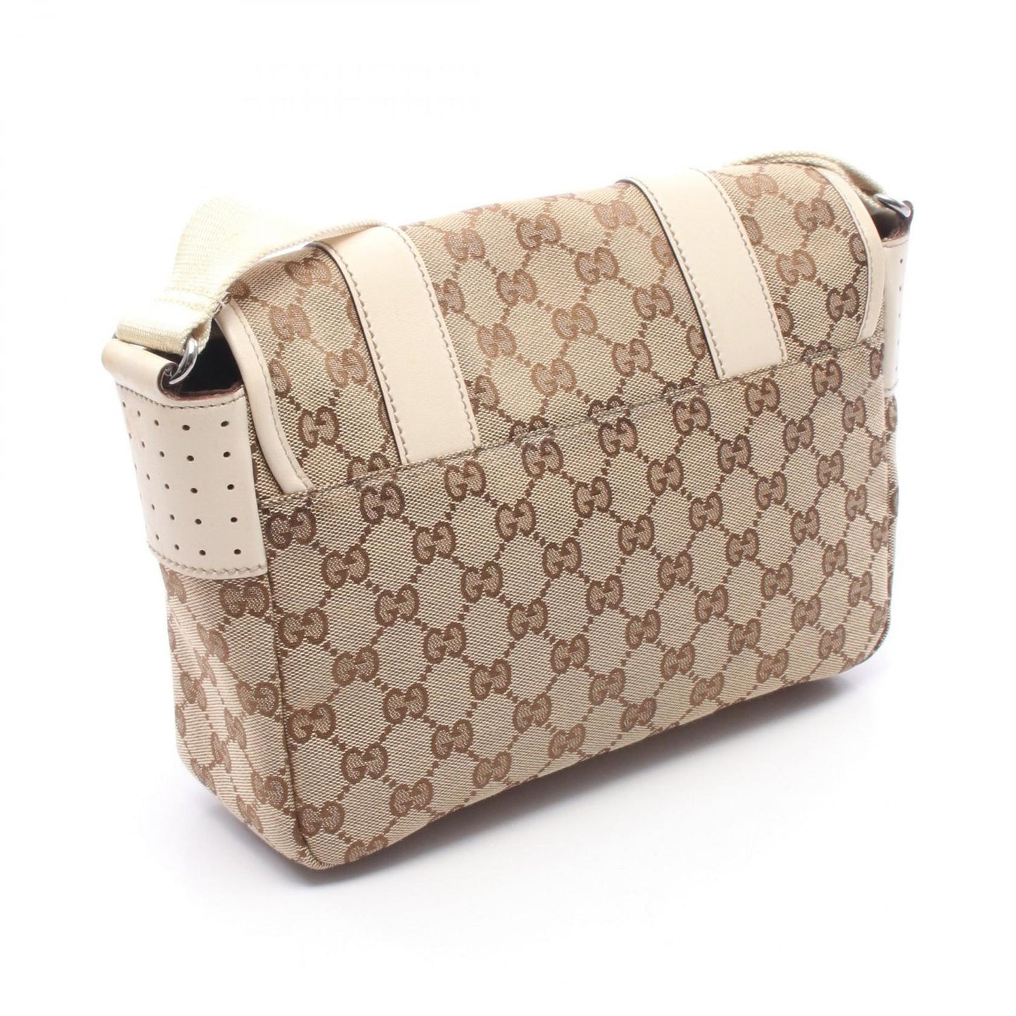 Gucci Shoulder Bag GG Canvas Beige Ivory — view 2