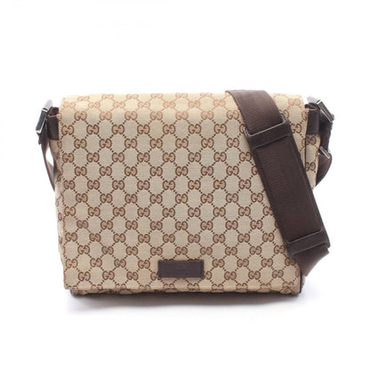 Gucci Shoulder Bag GG Canvas Beige Brown Messenger