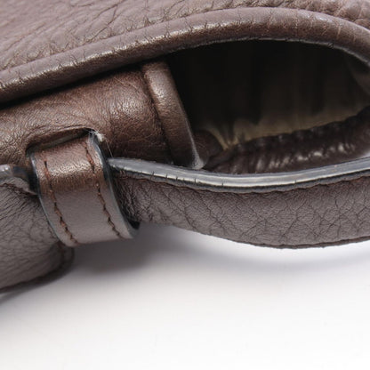Loewe Shoulder Bag Heritage 376.79.752 Dark Brown Leather Messenger — view 7