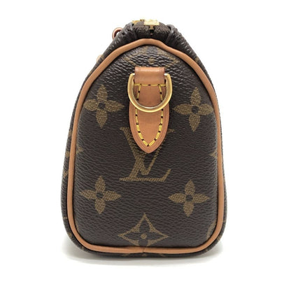 Louis Vuitton Handbag Nano Speedy Monogram Canvas Brown — view 3