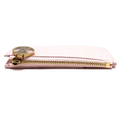 Louis Vuitton Card Case Holder Romy Monogram Empreinte Leather Confetti Pink — view 5