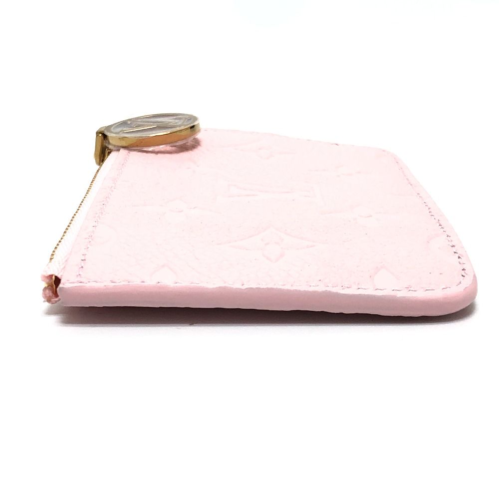 Louis Vuitton Card Case Holder Romy Monogram Empreinte Leather Confetti Pink — view 4
