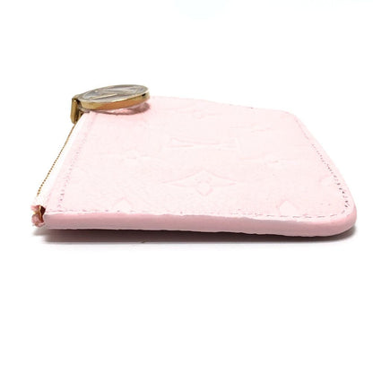 Louis Vuitton Card Case Holder Romy Monogram Empreinte Leather Confetti Pink — view 4