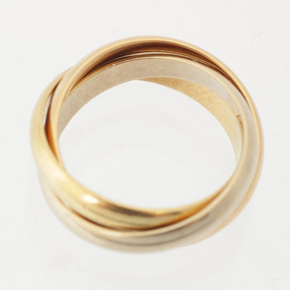 Cartier Trinity Ring 18k White Gold Pg Wg — view 5