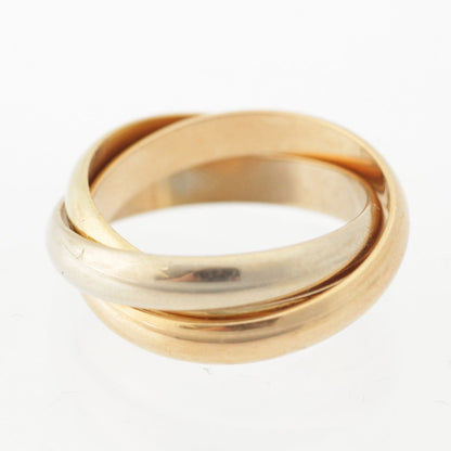 Cartier Trinity Ring 18k White Gold Pg Wg — view 4