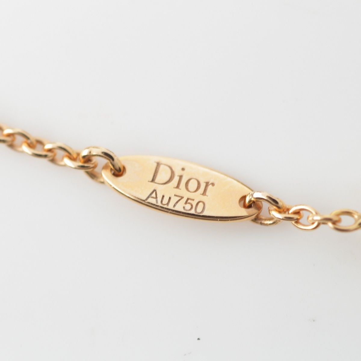 Dior Rose Des Vins Diamond Necklace Gold — view 7
