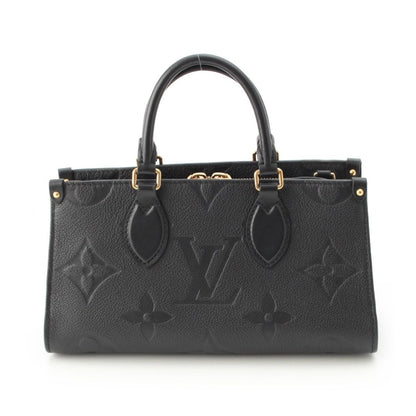 Louis Vuitton On The Go East Waist West Monogram Empreinte Cowhide Chain Strap