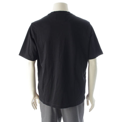Prada Triangle Logo Oversize Short Sleeve T-Shirt Top Black — view 4