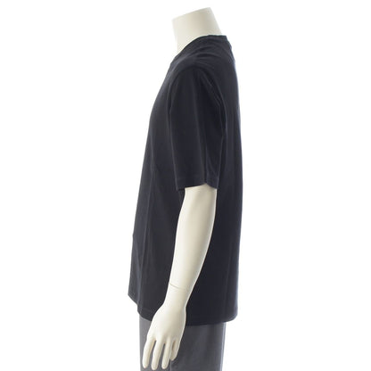 Prada Triangle Logo Oversize Short Sleeve T-Shirt Top Black — view 3