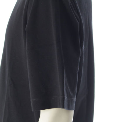 Prada Triangle Logo Oversize Short Sleeve T-Shirt Top Black — view 7
