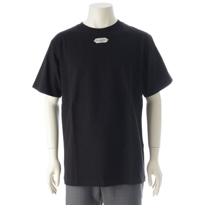 Dior Front Logo Patch Short Sleeve T-Shirt Top Black