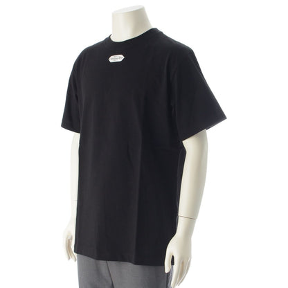Dior Front Logo Patch Short Sleeve T-Shirt Top Black — view 2
