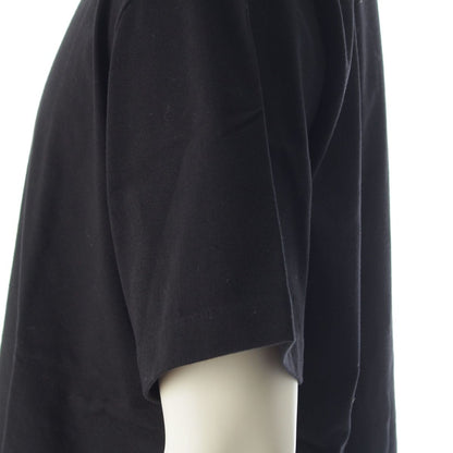 Dior Front Logo Patch Short Sleeve T-Shirt Top Black — view 7