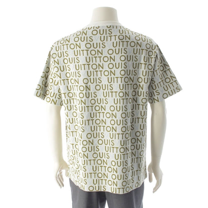 Louis Vuitton Jacquard Signature Short Sleeve Crew Neck Top Green — view 4