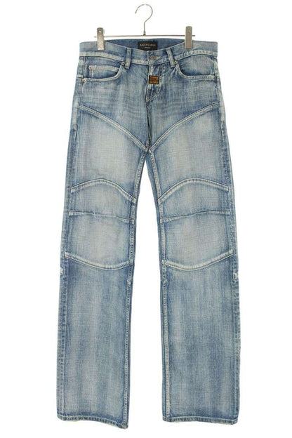 Balenciaga Low Waist Washed Denim Pants XS