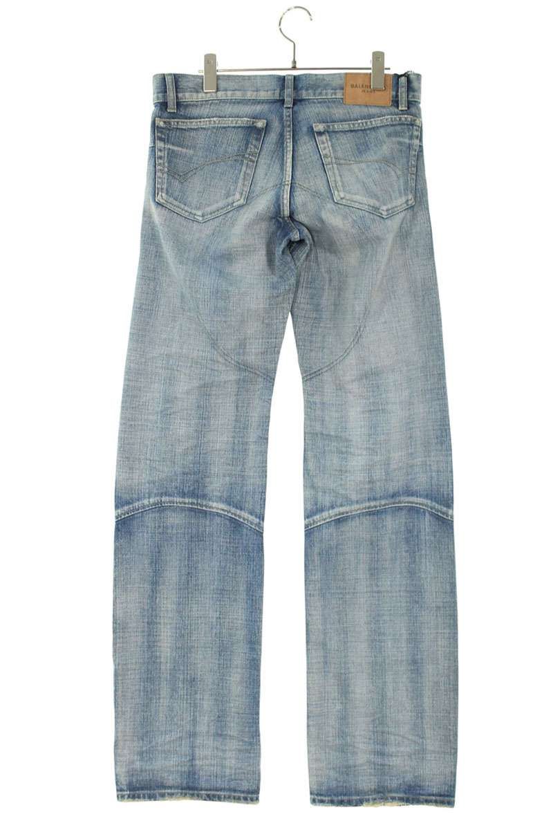 Balenciaga Low Waist Washed Denim Pants XS — view 2