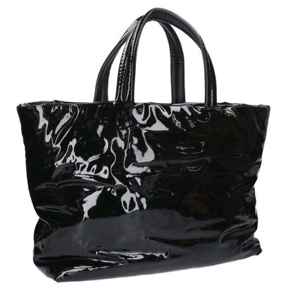Saint Laurent Paris Logo Patent Maxi Tote — view 2