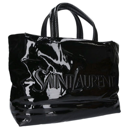 Saint Laurent Paris Logo Patent Maxi Tote