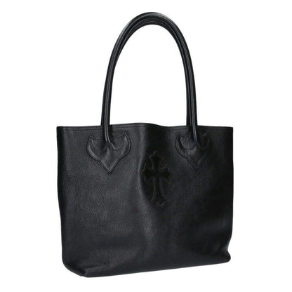 Chrome Hearts FS Tote Leather with Cross Patch
