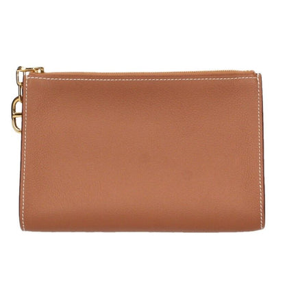 Hermes Zip Azap PM Leather Pouch with Chaine D'ancre PM